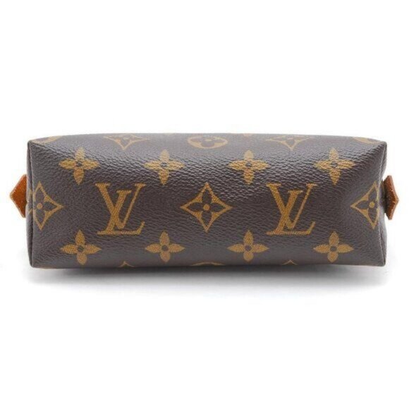 Authentic Louis Vuitton Cosmetic Vanity Makeup Pochette Pouch Bag Monogram Case - Picture 6 of 11